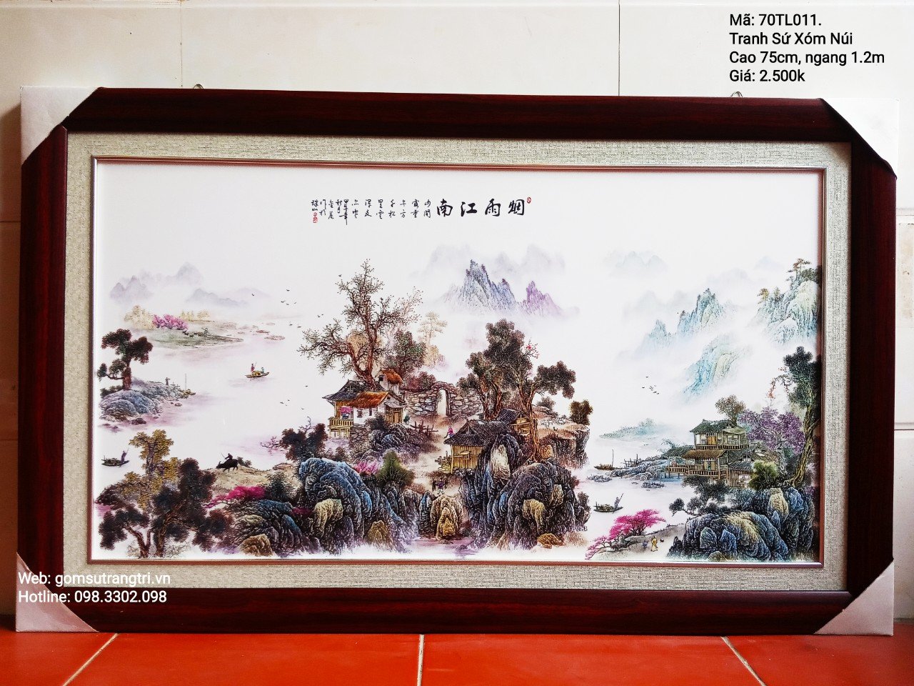Tranh Sứ Xóm Núi