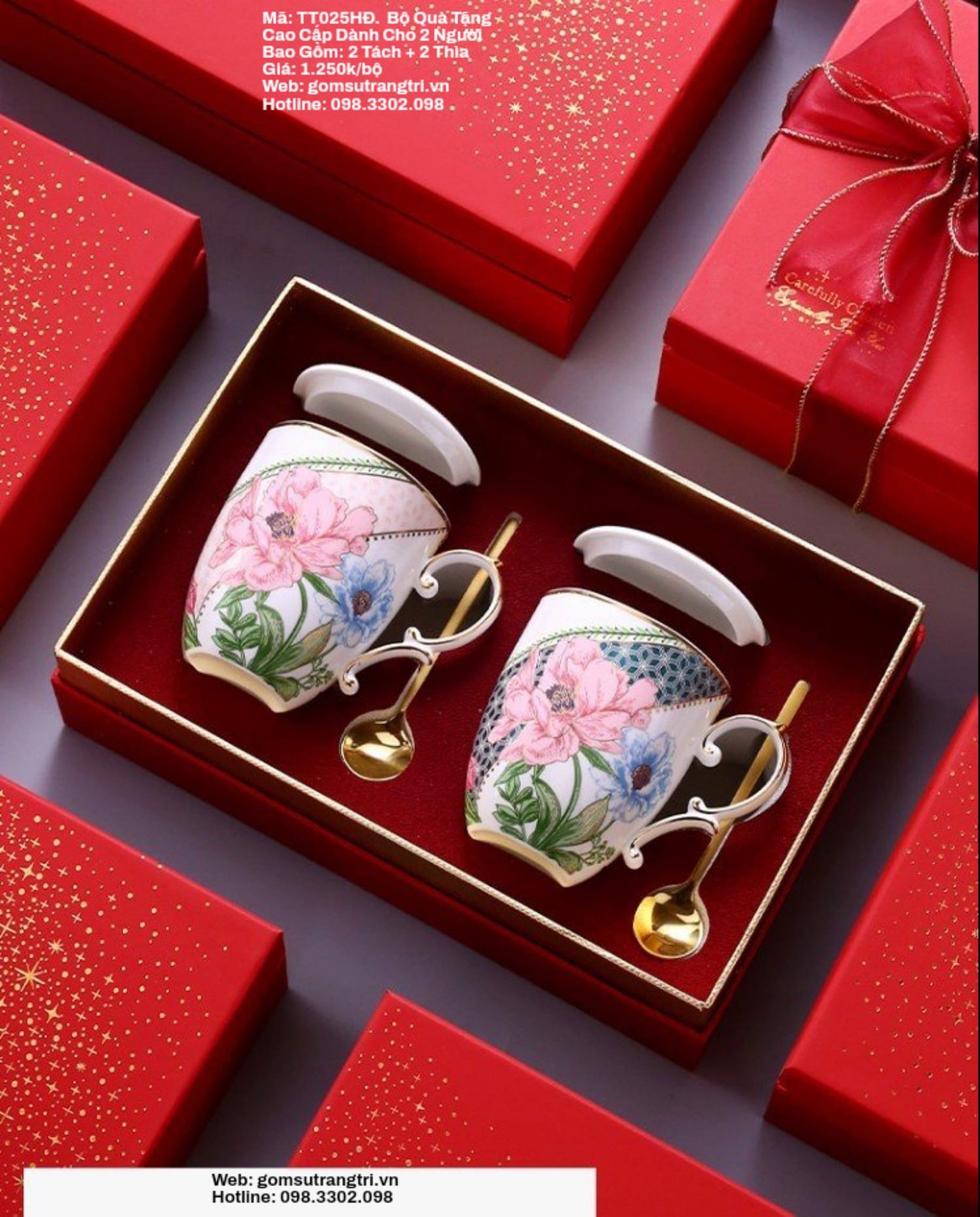 BỘ QUÀ TẶNG CAO CẤP DÀNH CHO 2 NGƯỜI