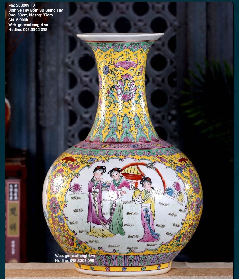 LỌ HOA PHONG THỦY HÚT TÀI LỘC ĐƯỢC ƯA CHUỘNG TRONG DECOR NHÀ Ở