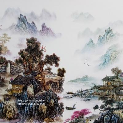 Tranh Sứ Xóm Núi