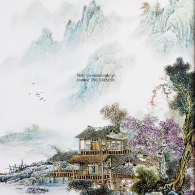 Tranh Sứ Xóm Núi