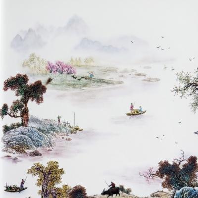 Tranh Sứ Xóm Núi