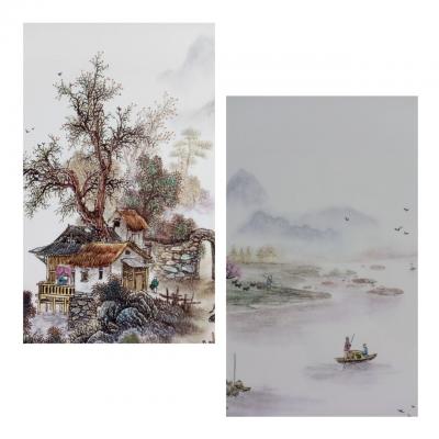 Tranh Sứ Xóm Núi