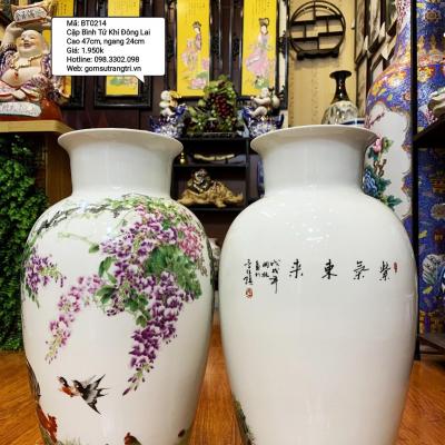 Cặp Bình Tử Khí Đông Lai