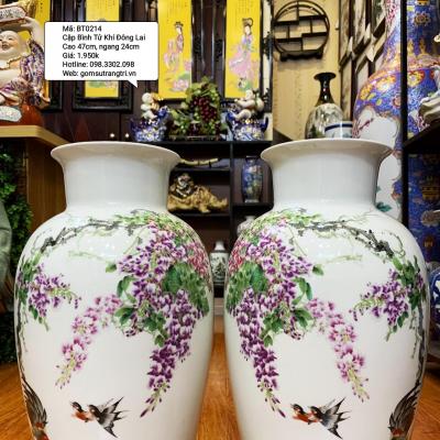 Cặp Bình Tử Khí Đông Lai