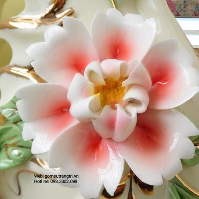 Cặp Bình Cắm Hoa Chim Công